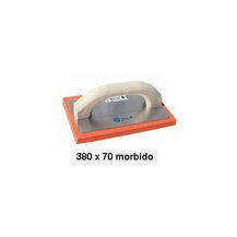 F3014371 SPUŽVA ZA GLETER NARANČASTA/SIVA MEKA „LASERP” 380 x 70 pakiranje 56 kom art. 371 3M