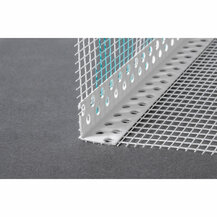 F30433018 Kutni profil PVC ZA TOPLINSKU IZOLACIJU s mrežicom 80 x 120 mm paket od 125 ml art. NAF15003/NAF15003MEC Akifix