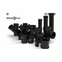 F3058V0575P8 PHONOBLACK CIJEV Ø 75 od 0,5 ml – M/Ž 1 otvor ZVUČNO IZOLIRANA za umetanje art. V0575P8 Redi