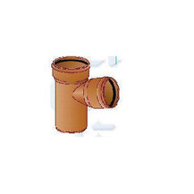 F3058Z21125 PVC račva za kanalizaciju 90° Ø 125 1 paleta = 120 kom