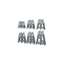 F3074915 ODSTOJNIK U OBLIKU TORNJA ZA ŽELJEZNE ŠIPKE TIPA „PAU” visine 30 mm pakiranje = 1000 kom Progress Profiles