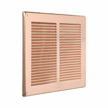 F3082GRA24R VENTILACIJSKA REŠETKA ČETVRTASTA od BAKRA 240 x 240 s mrežom za pričvršćivanje tiplom art. GRA24R Edil plast