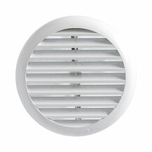 F3082TUR100B VENTILACIJSKA REŠETKA od PLASTIKE OKRUGLA Ø 106 c/opruga art. TUR100 Edil Plast