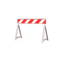 F3103150 REFLEKTIRAJUĆA BARIJERA od 150 cm s pocinčanim NOGAMA Art. 3040020002 D&B Verona