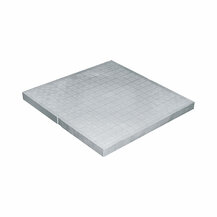 F3118035 PVC lagani POKLOPAC 550 x 550 SIVI za okno SERIJA 2000 za vodu art. SCDP55G First