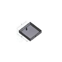 F3175500 Visina 85 mm JOK INOX POKLOPAC mjere 450 x 450 x 85 mm za ispunu debljine 15/10 nehrđajući čelik AISI 304 Art. 7013X ...