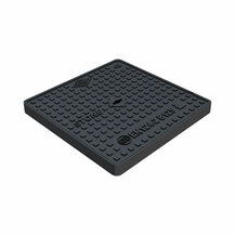 F31860014 POKLOPAC od LIJEVANOG ŽELJEZA klasa B125 serija STONE mjere vanjske 480 x 480 mm otvor bez okvira 404 x 404 mm visine 4...