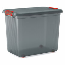 F3189103 Plastični SPREMNIK tamno SIVI K LATCH BOX XXL s poklopcem 39 x 59 x 45 cm art. 8566000072001 ABM