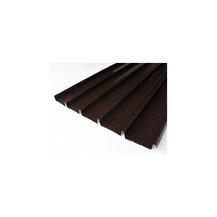 F32000050 LIMENA TRAPEZNA PLOČA TAMNO SMEĐA ral. 8017 cm 200 x 96 cm za krov s ANTIKONDENZACIJSKIM FILCEM/PROTIV BUKE Art. ALG96...