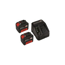 F38000037 Art. 4512098/4512083 KOMPLET 2 punjive BATERIJE + PUNJAČ „PXC Plus” 18 V 3,0 Ah za seriju Power X-Change Einhell