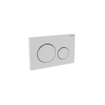 F3816017 SIGMA 20 Upravljačka PLOČA s 2 tipke boja BIJELA/KROM za UGRADBENI VODOKOTLIĆ GEBERIT art. 115.882.KJ.1 Termoidraulic...