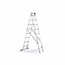 F3106SCE20010 Dvodjelne aluminijske ljestve EURO E2 2 x 2,40 m od 8 stepenica (4,06 m) art. SCE20010 Svelt