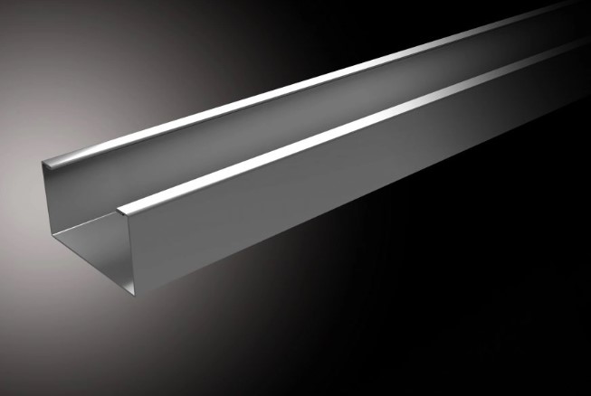 E20030280 C-PROFIL SA ZAOBLJENIM RUBOM za viseće stropove/pregradne zidove od gipsanih ploča 27 x 49 x 27 debljine 0,6 duljine 4...