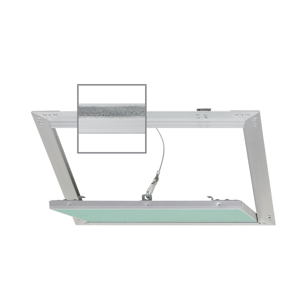 E20030510 OTVOR S VRATIMA za viseće stropove/pregradne zidove od gipsanih ploča 500 x 500 mm art. GAN01-6094G Dakota