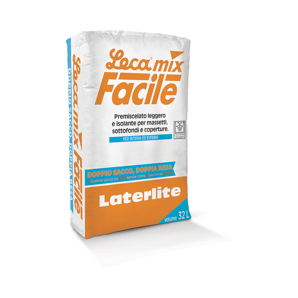 E36260007 LECA MIX FACILE 31,25 s/m3 paleta = 1,92 m3 Art. LFA00110 Laterlite