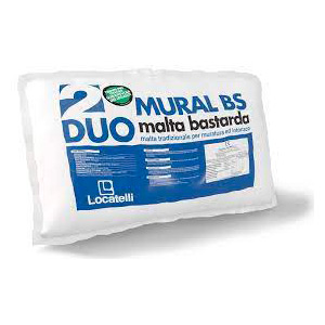 E39313010 LOCATELLI MURAL BS MORT S DVA VEZIVA S VLAKNIMA u vreći od 25 kg Locatelli