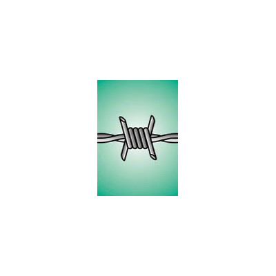 F3010FS01170100 Žica ŽELJEZNA BODLJIKAVA POCINČANA za mrežu ograde rola od 100 m art. FS01170100 Cavatorta