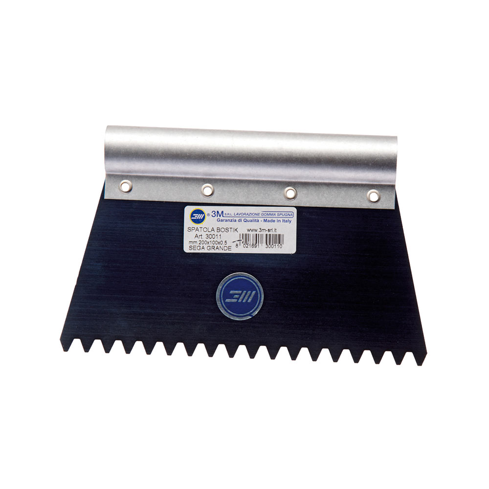 F301430005 ŠPATULA za BOSTIK FINI ZUB 200 x 100 x 0,5 pakiranje 12 kom art. 30005 3M