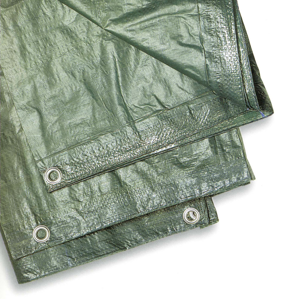 F302419308 CERADA S UŠICAMA ZELENA/SIVA 200/240 g/m2 mjere 6 x 8 m art.19308/240G6x8 Cenigomma/China