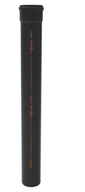 F3058V0575P8 PHONOBLACK CIJEV Ø 75 od 0,5 ml – M/Ž 1 otvor ZVUČNO IZOLIRANA za umetanje art. V0575P8 Redi