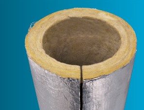 F309949920180 IZOLACIJSKA CIJEV Ø 180 s aluminijem za dimovodnu cijev od nehrđajućeg čelika s jednom stijenkom art.4993 Fibrotubi