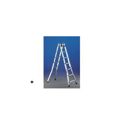 F3106SSCAL010 Aluminijske ljestve SCALISSIMA od 10 + 10 stepenica (2,51 nogar 5,2 zid) art. SSCAL010R Svelt