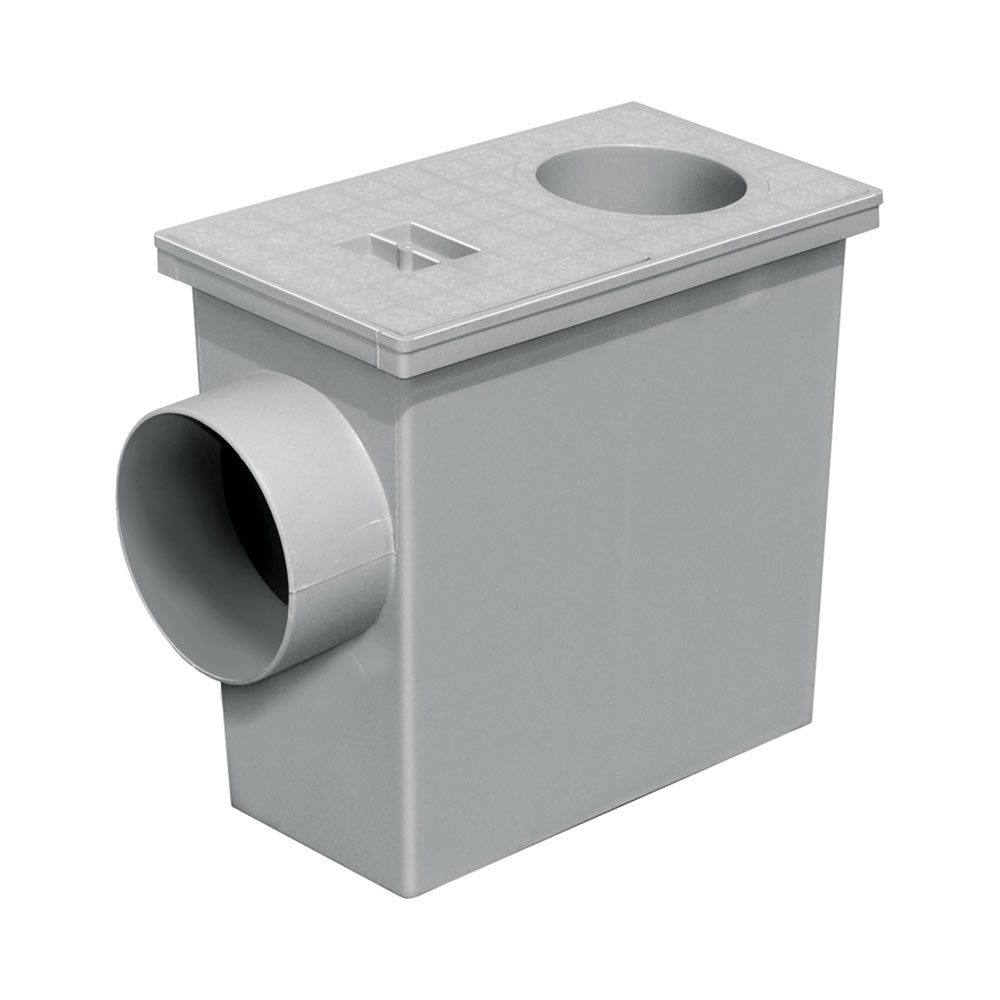 F3118050 SPREMNIK ZA KIŠNICU 150 x 300 promjer 100-80 sivi za vodu art. 6PLU100 Pes/PSP140 First Plast