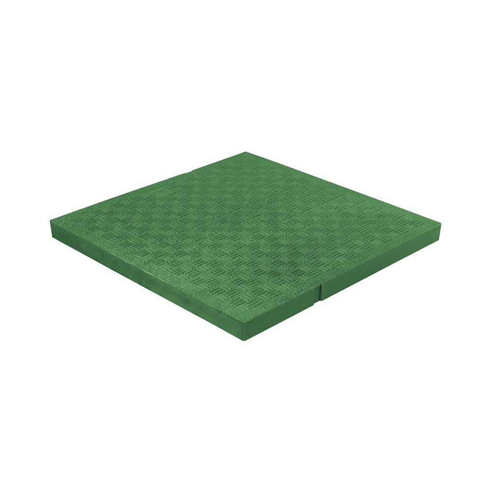 F3118118 PVC lagani POKLOPAC 400 x 400 ZELENI za okno SERIJA 2000 za vodu art. SCDP40V First Plast