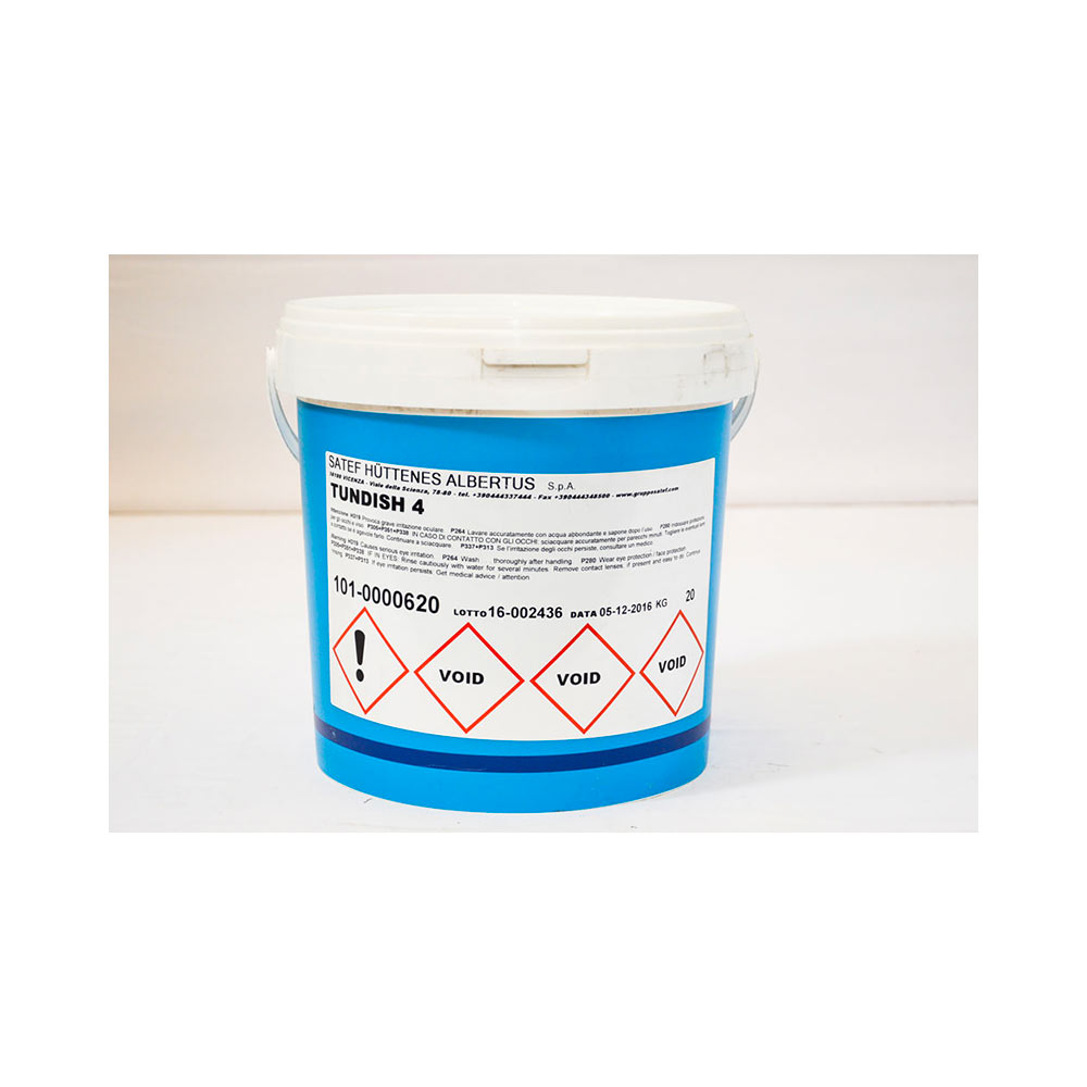 F3145290 SMJESA ZA ZAGLAĐIVANJE/MORT TUNDISH u kanti od 20 kg za zaglađivanje i brtvljenje vatrostalni materijal Art. 542350690...