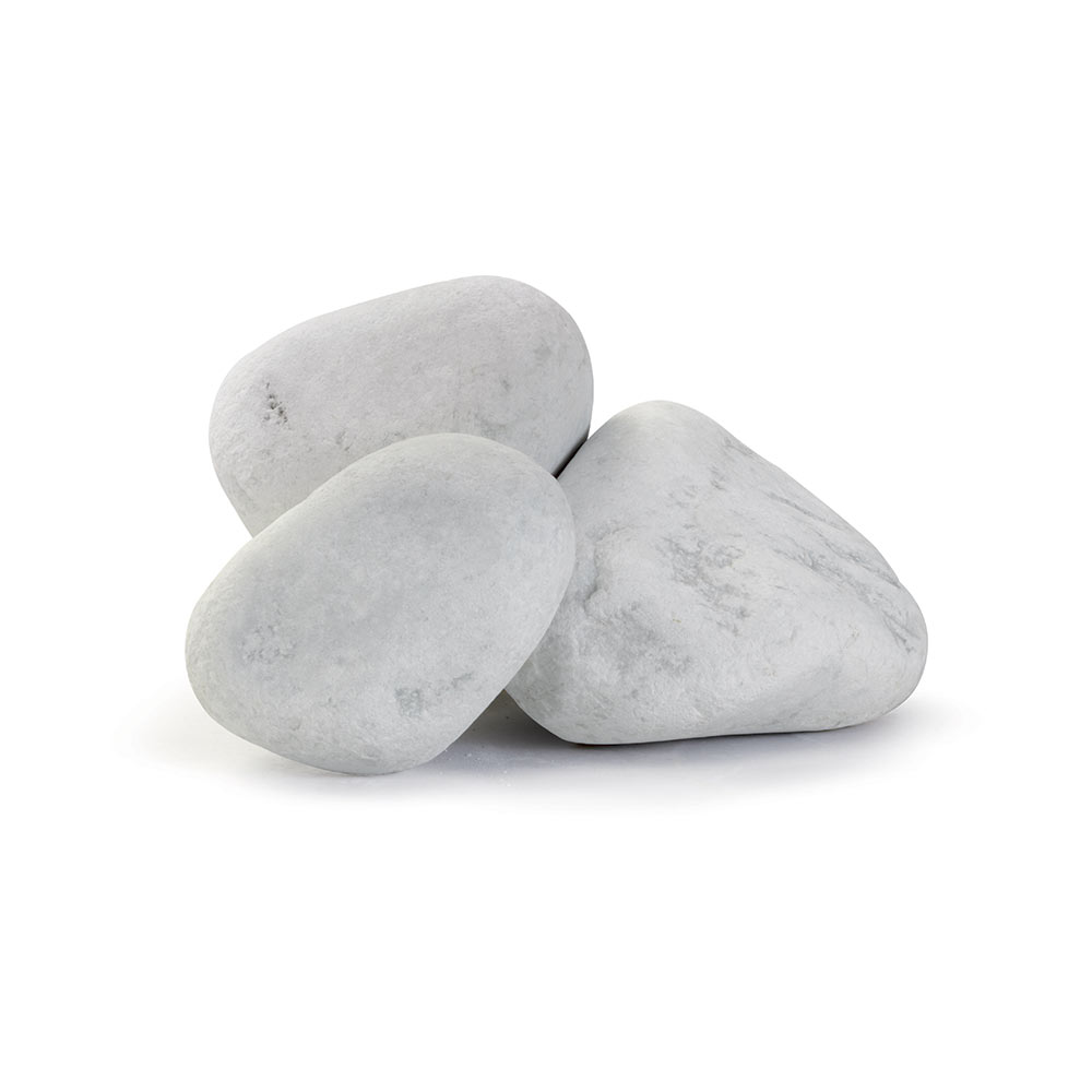 F3146220 BIJELI OBLUTAK CARRARA mjere 60-120 mm vreća od 25 kg art. CBC60100S25-1337/SAC Granulati Zandobbio 1 paleta = 63 vreć...