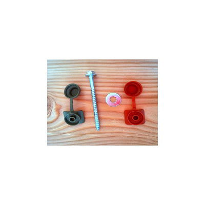 F317200280 PRIČVRĆIVAČ GRECAFIX boja zelena za ploču GRECOLINA za krov kutija od 100 kom Tecno Imac