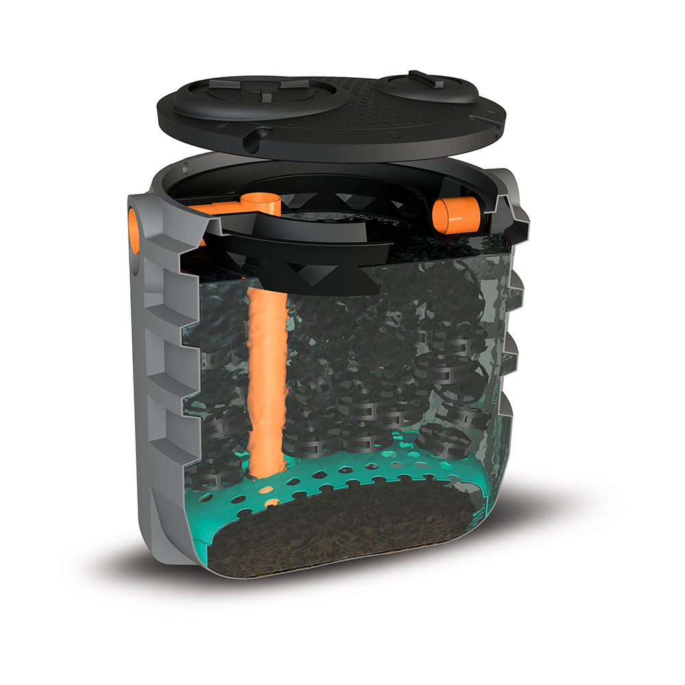 F34000060 FILTAR 450 l PROCJEDNI ANAEROBNI glatki Art. FPNL-500-T3 Starplast