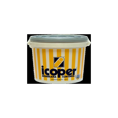 F36000120 ICOPER GRIGIO od 10 KG profesionalna tekuća hidroizolacijska membrana na bazi VODE Art. G1A00310G Icobit