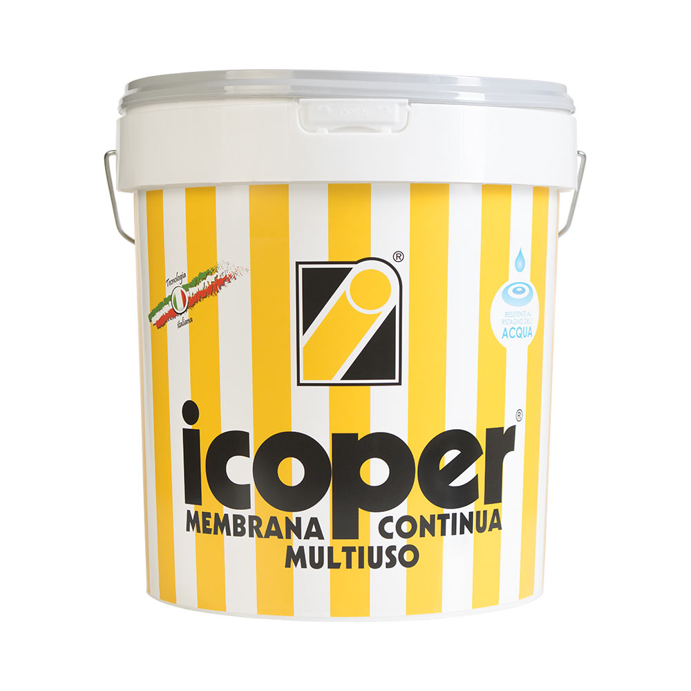 F36000130 ICOPER GRIGIO od 5 KG profesionalna tekuća hidroizolacijska membrana na bazi VODE Art. G1A00305G Icobit