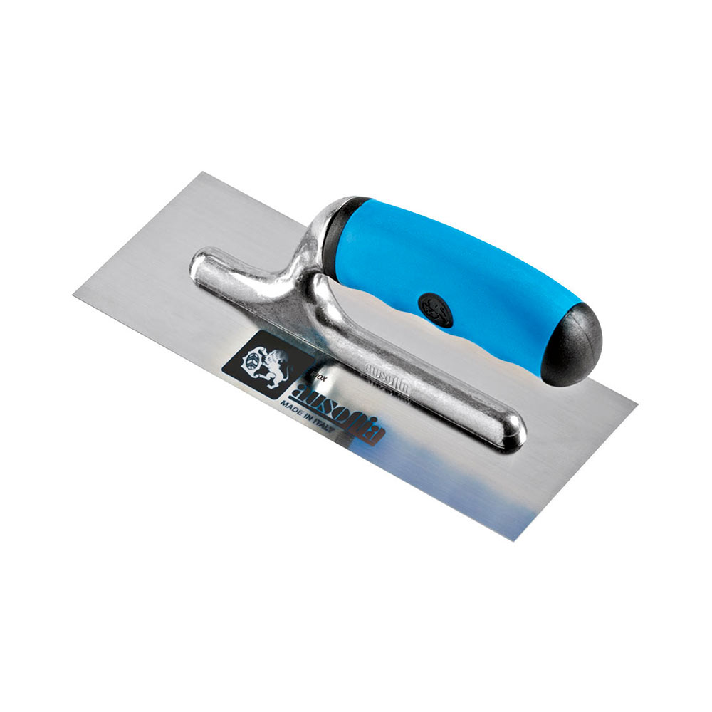 F36040067 Art. 042027 GLETER zavareni od čelika plastična drška mjere 200 x 80 Ausonia