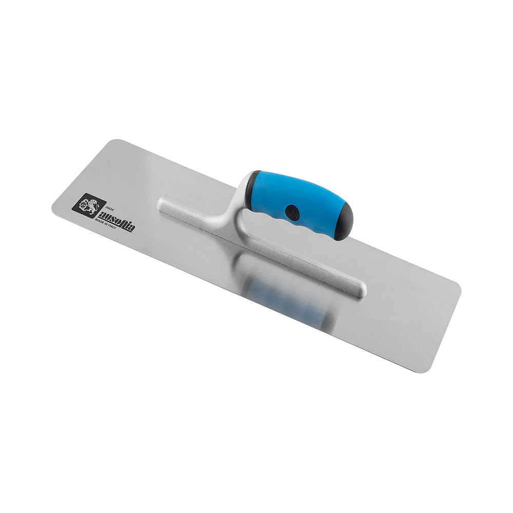 F36040220 Art. 42351 GLETER od nehrđajućeg čelika s OKRUGLIM RUBOVIMA mjere 420 x 120 mm Ausonia