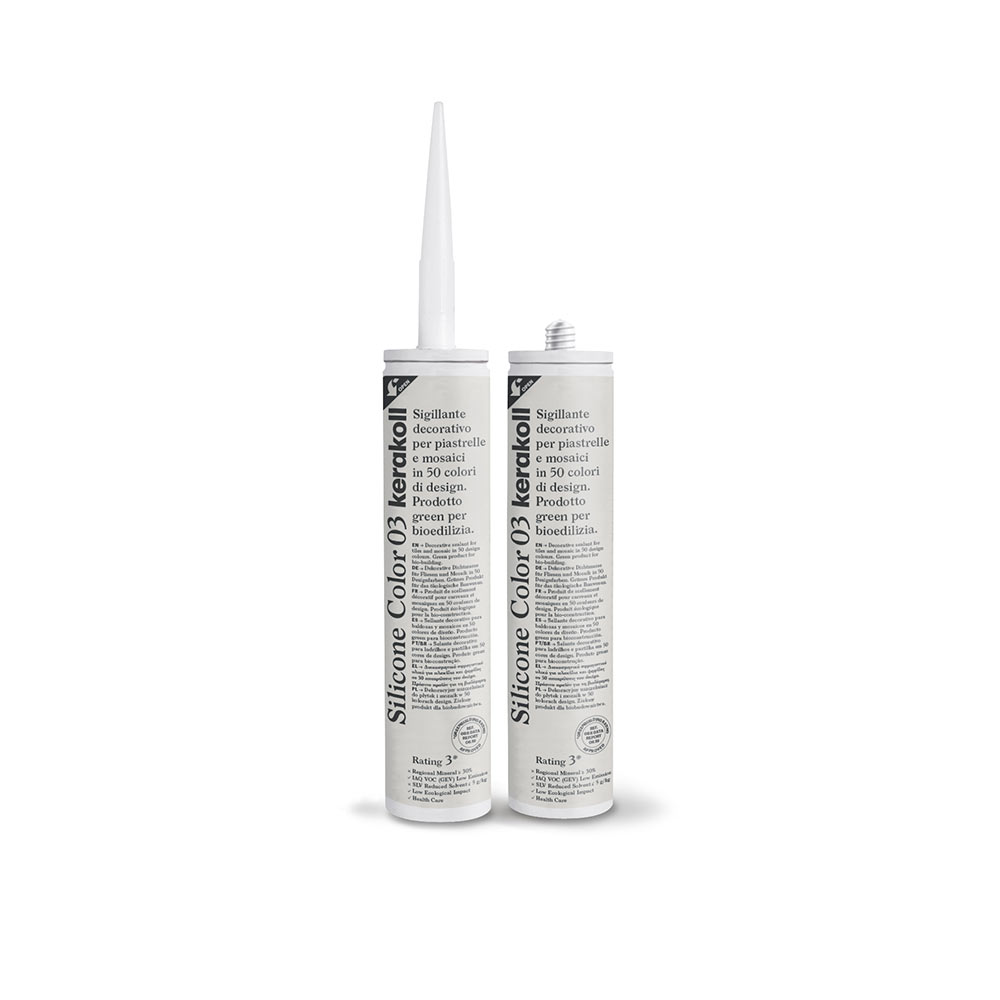 F3605SIL03 SILIKON COLOR boja 03 patrona od 310 ml 1 pakiranje = 12 kom art. 50239 Kerakoll