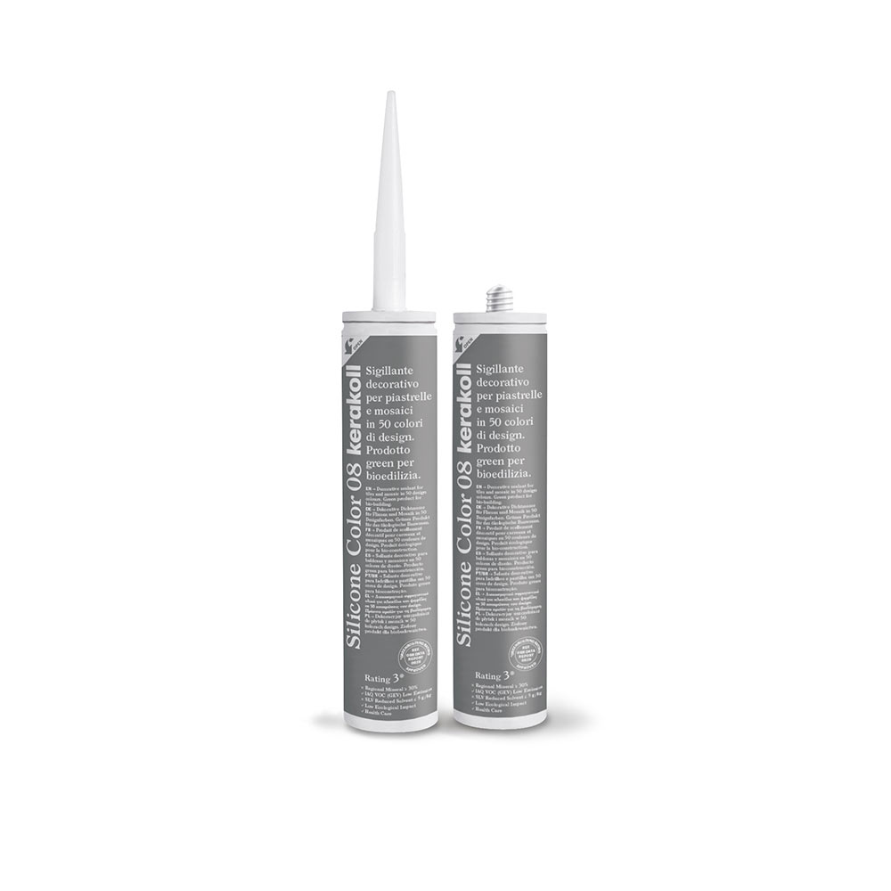 F3605SIL08 SILIKON COLOR boja 08 patrona od 310 ml 1 pakiranje = 12 kom art. 50244 Kerakoll