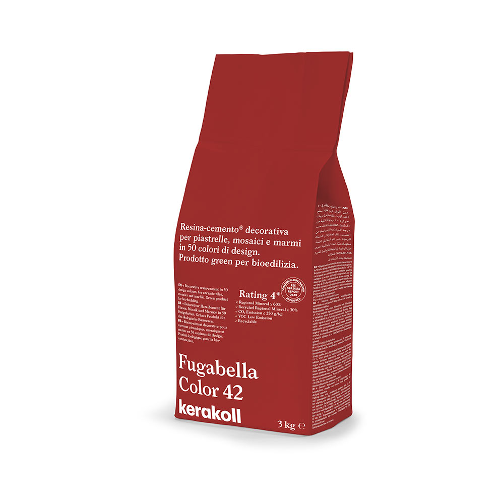 F3605ST42 SMJESA ZA ZAGLAĐIVANJE FUGABELLA COLOR boja 42 vreća od 3 kg 1 pakiranje = 24 kg art. 15614 Kerakoll