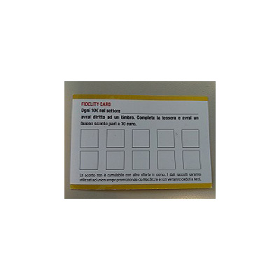 F363200001 KARTICA VJERNOSTI MECSTORE za očuvanje vjernosti kupaca