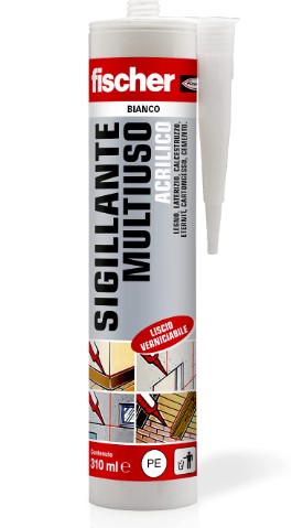 F36330008 FISCHER SILIKON od 310 ml SANITARNI NEUTRALNA BIJELA art. 9383 Fischer