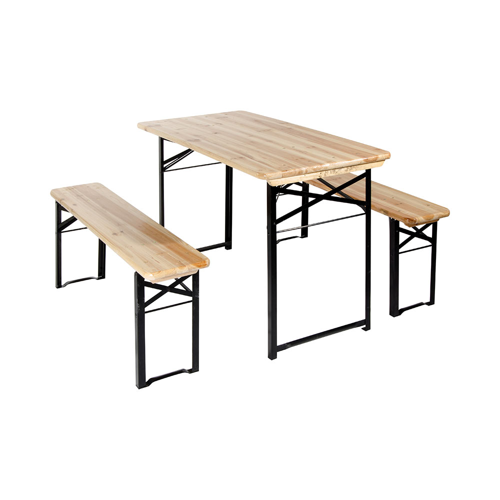 F36470001 PIVSKA GARNITURA stol od 220 x 70 cm + 2 klupe Art. 2360 Biacchi