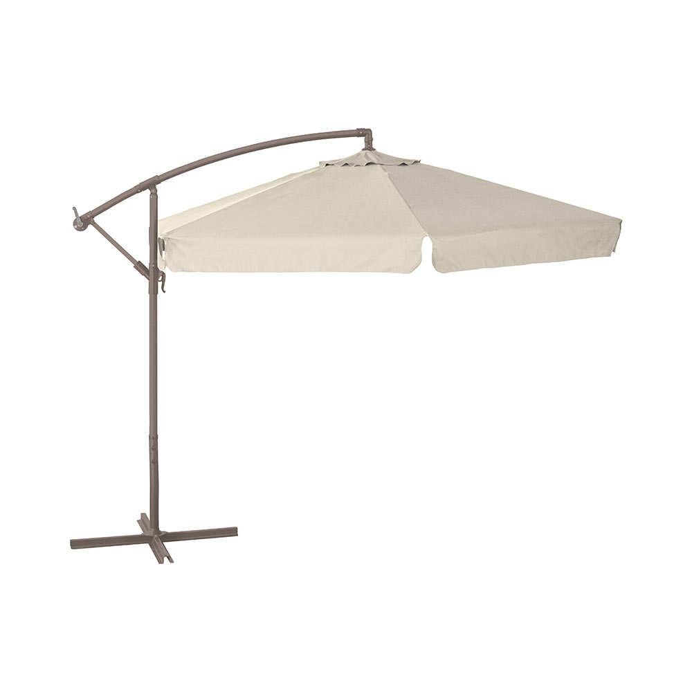 F36470003 SUNCOBRAN Ø 3 m PETEROKUTNI boja SVIJETLO SMEĐA ili BOJA GRLICE sa stupom Ø 42/48 cm i postoljem u obliku križa Art....