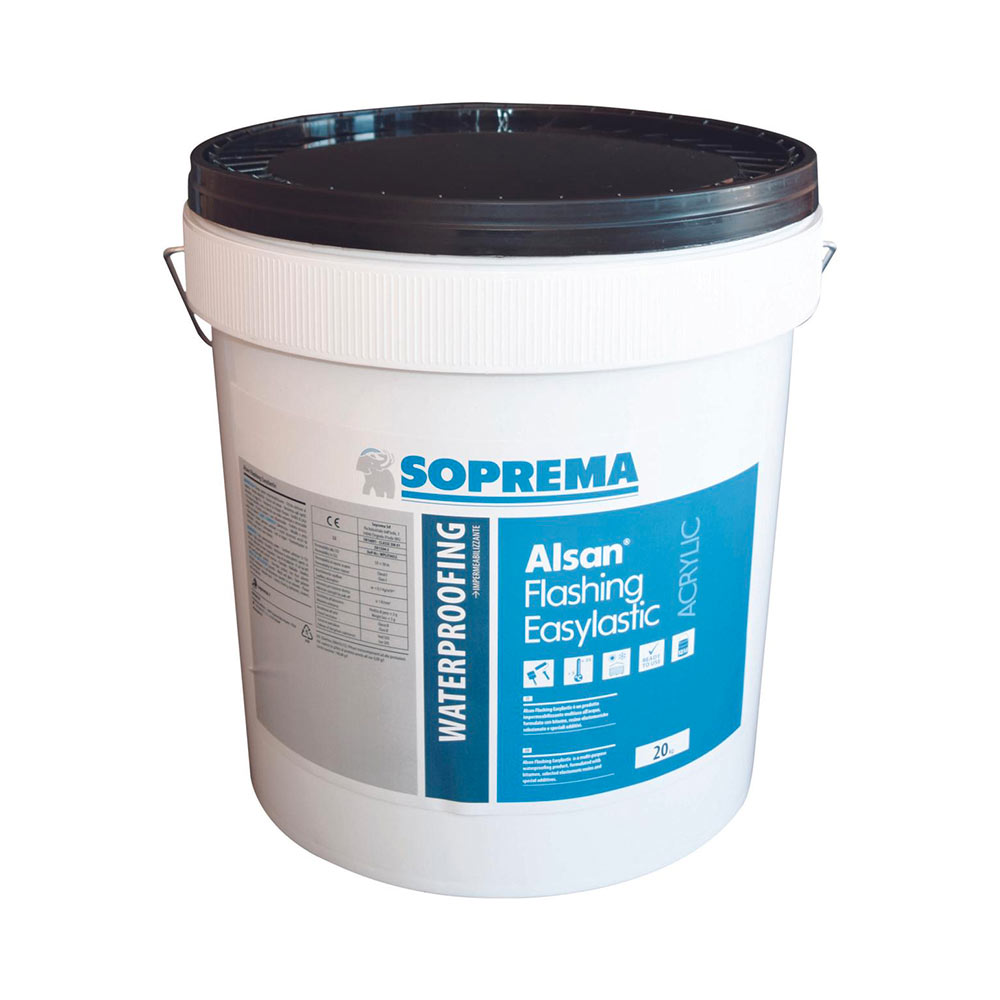 F380131448 ALSAN FLASHING EASYLASTIC od 20 KG hidroizolacijsko sredstvo SIVO kante od 20 kg (zamjenjuje Unolastic) Soprema